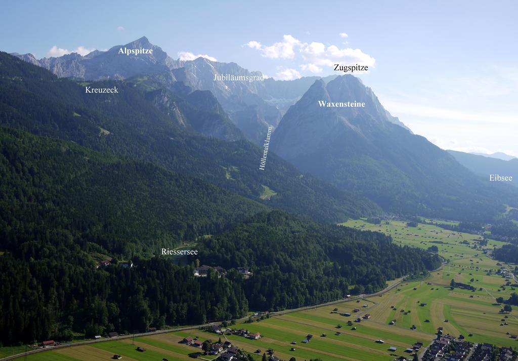 Hotel Garni Brunnthaler Garmisch-Partenkirchen Ngoại thất bức ảnh