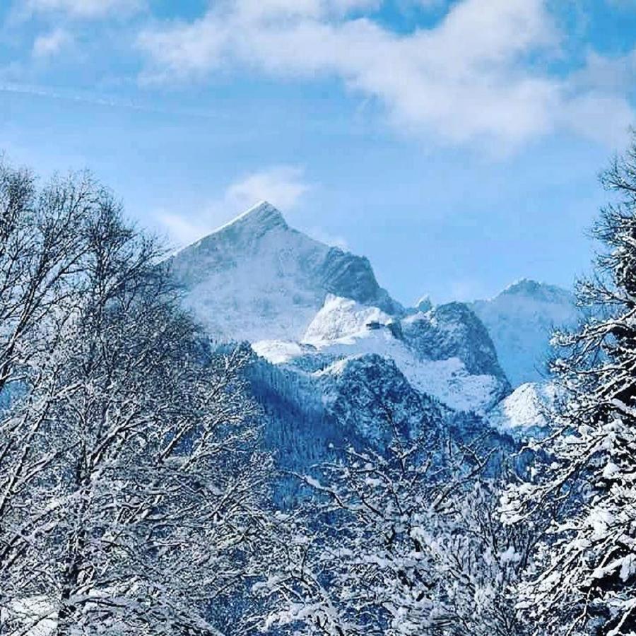 Hotel Garni Brunnthaler Garmisch-Partenkirchen Ngoại thất bức ảnh