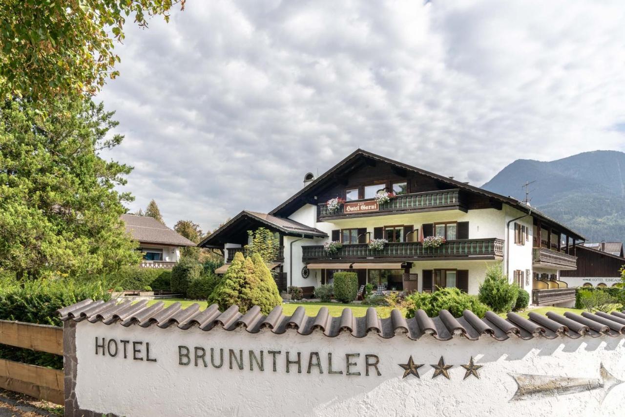 Hotel Garni Brunnthaler Garmisch-Partenkirchen Ngoại thất bức ảnh